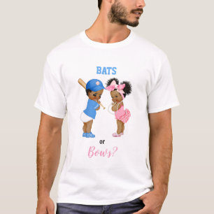 Camiseta Tacos de Beisebol Arcos Bebês Menino Menina Revela