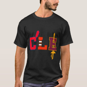 Camiseta Tacos de beisebol de Cleveland Design Vintage Ohio