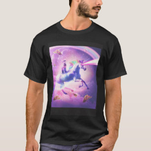 Camiseta Tacos De Laser Unicórn E Arco-Íris