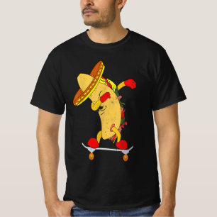 Camiseta Tacos de skate   Presente Para Patinadores