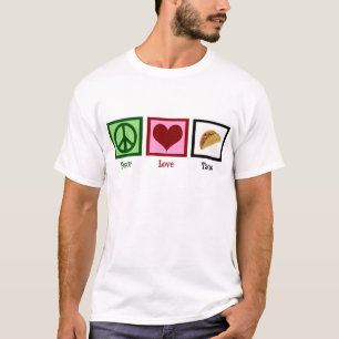 Camiseta Tacos do amor da paz