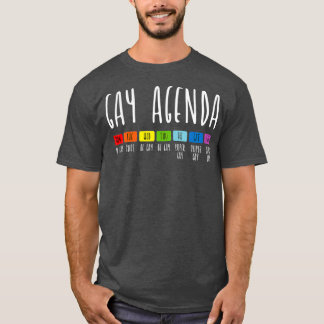 Camiseta Tacos do Orgulho LGBT da Agenda de gay