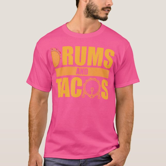 Camiseta Tacos Drums (Frente)