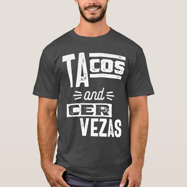 Camiseta Tacos e Cervezas (Frente)