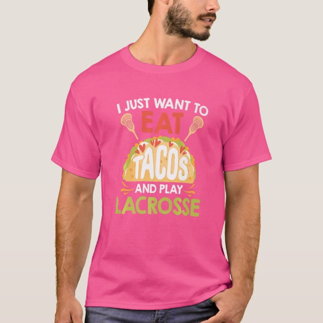 Camiseta Tacos E Lacrosse (Frente)
