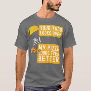Camiseta Tacos e pizza
