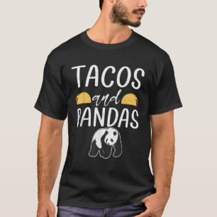 Camiseta Tacos E Urso De Panda