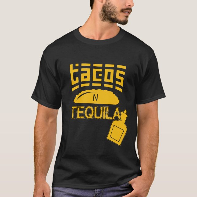 Camiseta Tacos N Tequila (Frente)