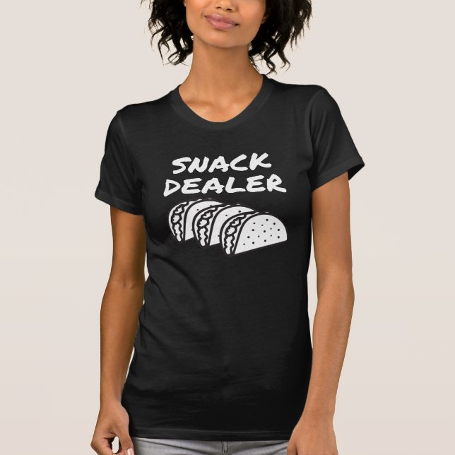 Camiseta Tacos para venda de snack (Frente)