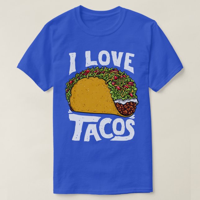 Camiseta Tacos Taco Lover Mexicano (Frente do Design)