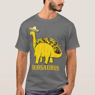 Camiseta Tacosaurus Cinco de Mayo Funny Taco Dinossaur Pres