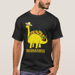 Camiseta Tacosaurus Cinco De Mayo Funny Taco Dinossauro 2