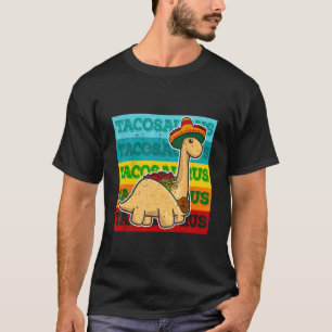 Camiseta Tacosaurus Cinco De Mayo Sombrero Taco Rex Fiesta