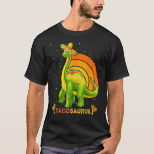 Camiseta Tacosaurus Cinco De Mayo Taco Dinosaur Todlers