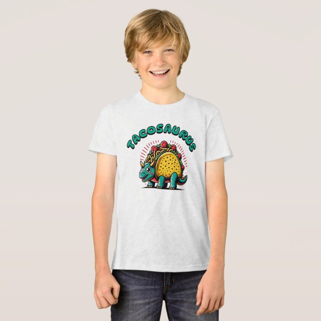 Camiseta Tacosaurus Dinossauro Engraçado (Criador carregado)