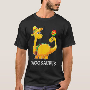 Camiseta Tacosaurus Rex Dinosaur Taco Kids Cinco De Mayo Pa