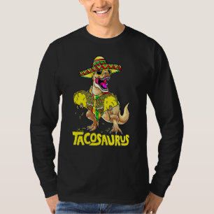 Camiseta Tacosaurus Rex Dinosaur Taco Kids Cinco De Mayo Pa