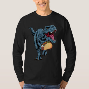 Camiseta Tacosaurus Rex Taco Toddler Mexicano Sombrero Ponc