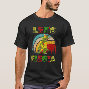 Camiseta Tacosaurus Taco Cinco De Mayo Crianças Meninos Din