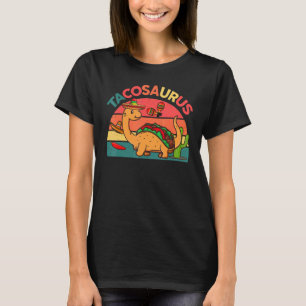 Camiseta Tacosaurus Toddler Kids Taco Dinossaur