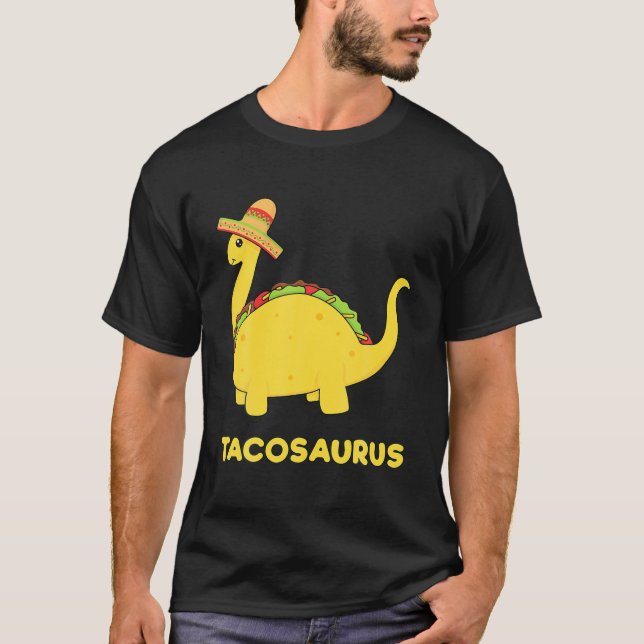 Camiseta Tacossauro Divertido (Frente)