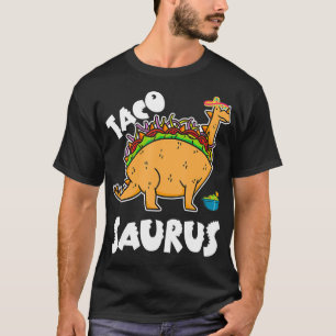 Camiseta Tacossauro Taco Dinossaur Tre Funny Cinco de Mayo 