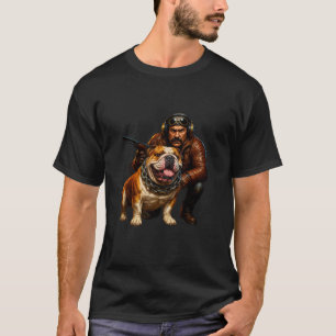 Camiseta Tactical Bond & Bulldog Tee – Poder de Espião e Ca