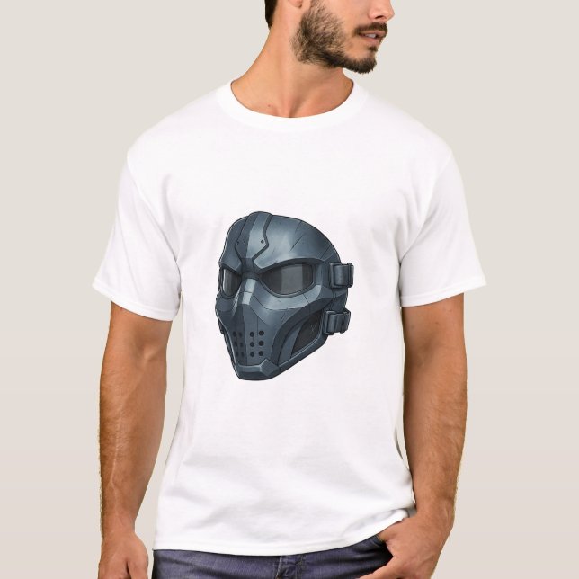 Camiseta Tactical Mask Gamer Tee (Frente)