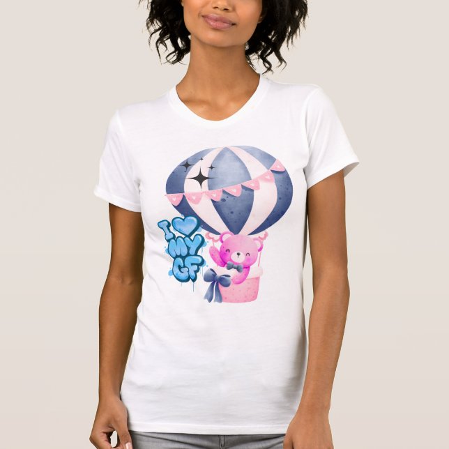 Camiseta taddy fofo (Frente)