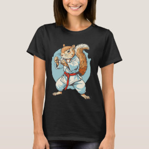 Camiseta Tae Kwon Do Esquilo Kung Fu Kickboxing Karatê Arte