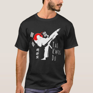 Camiseta Tae Kwon Do Power Kick, Martial Arts Combat