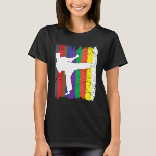 Camiseta Taekwondo Belts Artes Marciais Karate Tae Kwon Do
