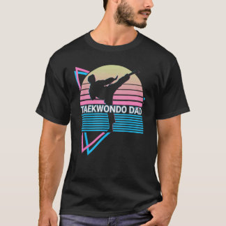 Camiseta Taekwondo Clássico Pai Karatê Retro