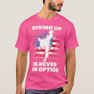 Camiseta Taekwondo - Desistir Nunca É Uma Opção - Karate