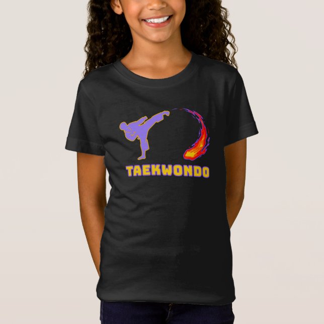 Camiseta Taekwondo Energy Kick (Frente)