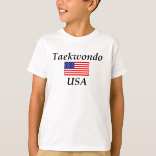 Camiseta Taekwondo EUA
