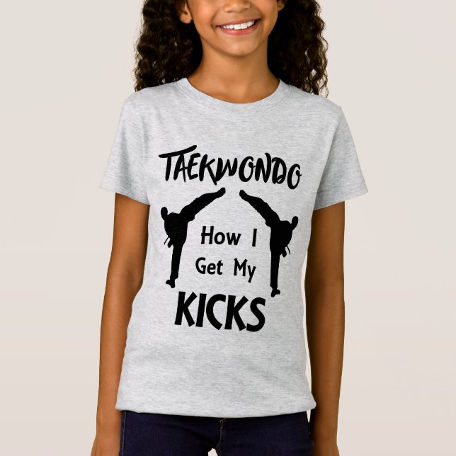 Camiseta Taekwondo Fã Artes Marciais Como Eu Consigo Minhas (Frente)