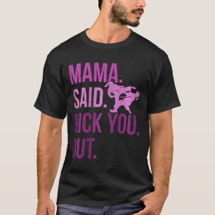 Camiseta Taekwondo Girls Kids Karate Artes Marciais