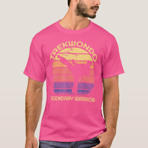 Camiseta Taekwondo Legendário Guerreiro Taekwondo Cinturão