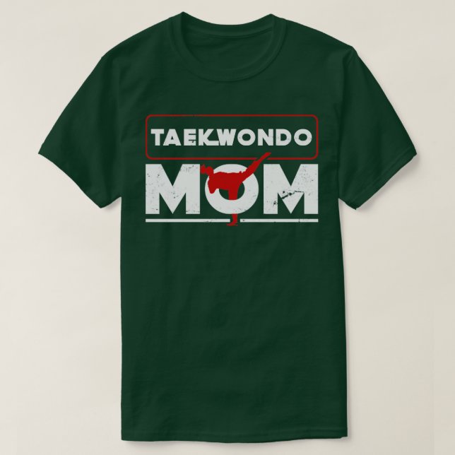 Camiseta Taekwondo Mãe (Frente do Design)