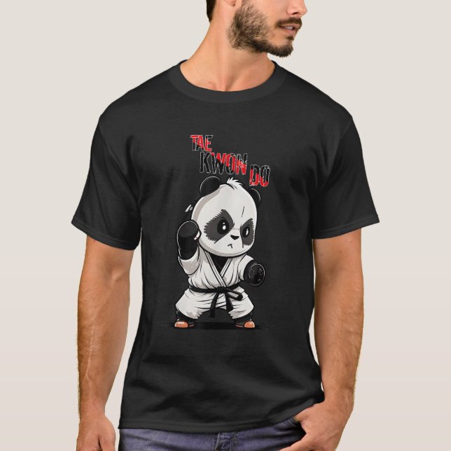Camiseta Taekwondo Panda - Mial Coreano Tkd (Frente)