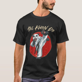 Camiseta Taekwondo Panda Tkd Mial Baseball Coreano