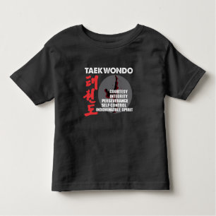 Camiseta Taekwondo Tenets Arts Marciais Tae kwon do