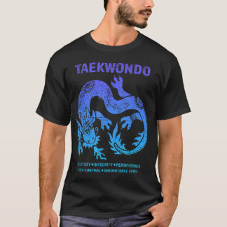 Camiseta Taekwondo TKD Tae Kwon Do Dragon Art Artes Marciai