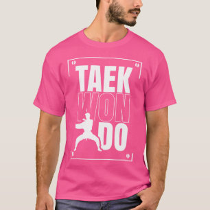Camiseta Taekwondo Treinando Artes Marciais Combatendo Tae