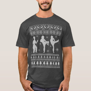 Camiseta Taekwondo Ugly Christmas Sweater Presente Para Men