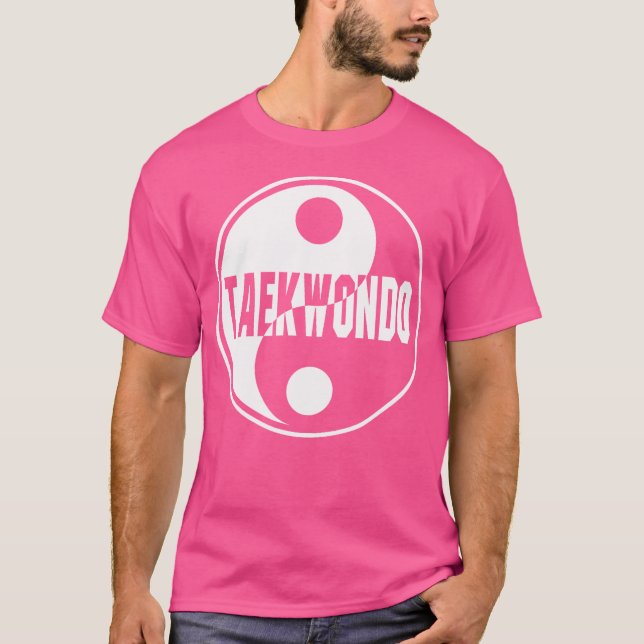 Camiseta Taekwondo Yin Yang Tae Kwon Do Duality (Frente)