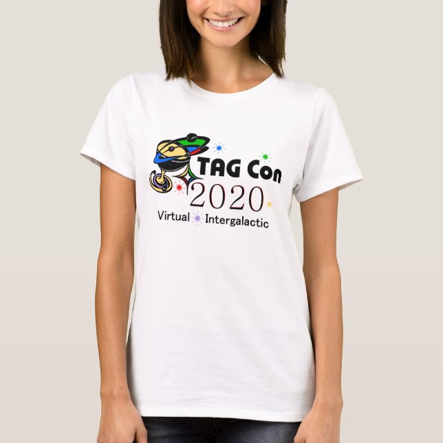 Camiseta TAG Con 2020 - Virtual - Convenção (Frente)