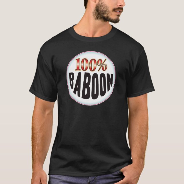 Camiseta Tag do babuíno (Frente)