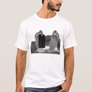 Camiseta Tag do dedo do pé